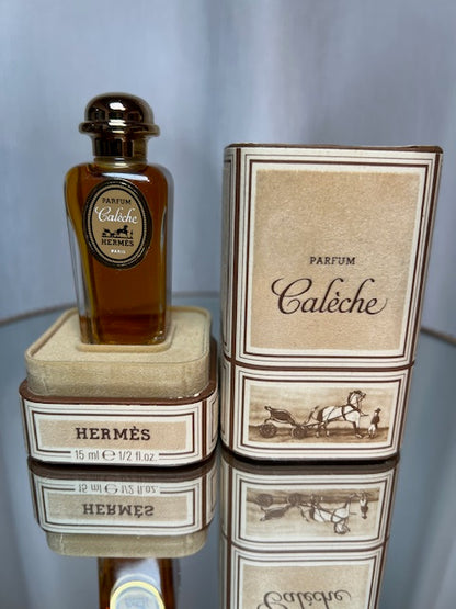 Caleche Hermès extrait 15 ml vintage 1970. Flacon scellé