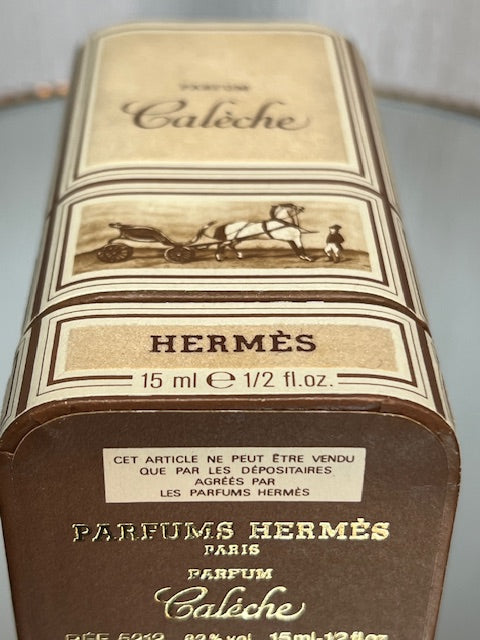 Caleche Hermes’ extrait 15 ml vintage 1970. Sealed bottle