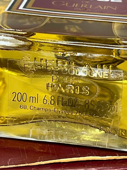 Guerlain Habit Rouge colonia 200 ml vintage 1970.