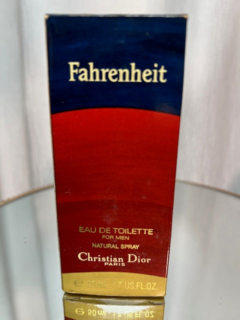 Fahrenheit Dior edt 50 ml vintage 1989.
