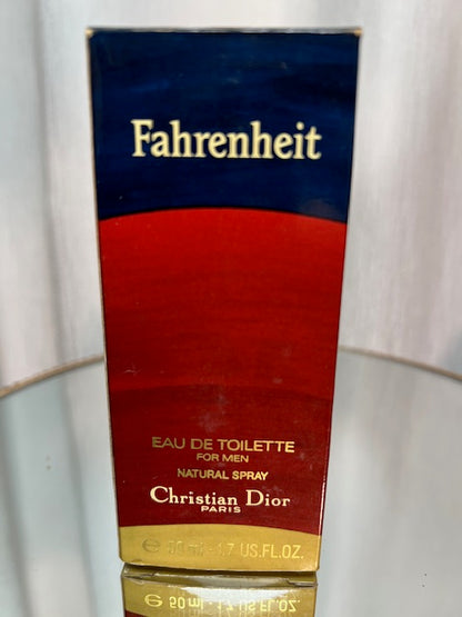 Fahrenheit Dior edt 50 ml vintage 1989.