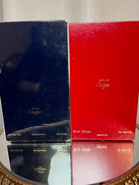 Must de Cartier extrait 50 ml. Rare vintage 1981 original. Full sealed bottle