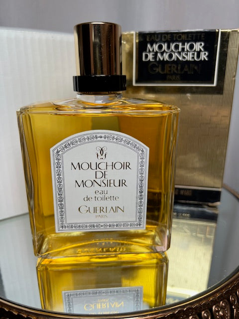 Mouchoir de Monsieur Guerlain edt 200 ml. Rare vintage années 1990.