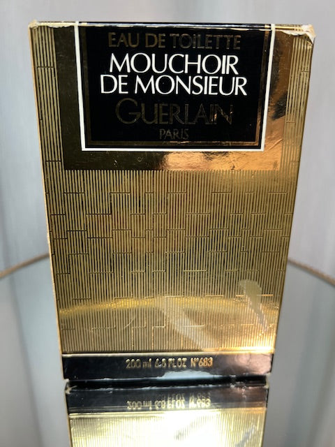 Mouchoir de Monsieur Guerlain edt 200 ml. Rare vintage années 1990.