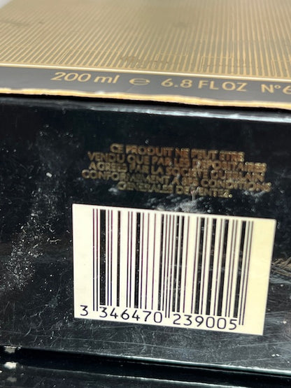 Mouchoir de Monsieur Guerlain edt 200 ml. Rare vintage années 1990.