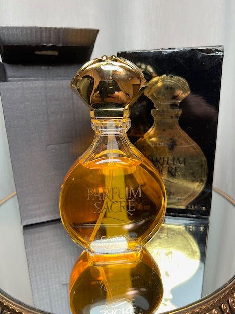 Parfum Sacre Caron edp 100 ml rare vintage 1990.