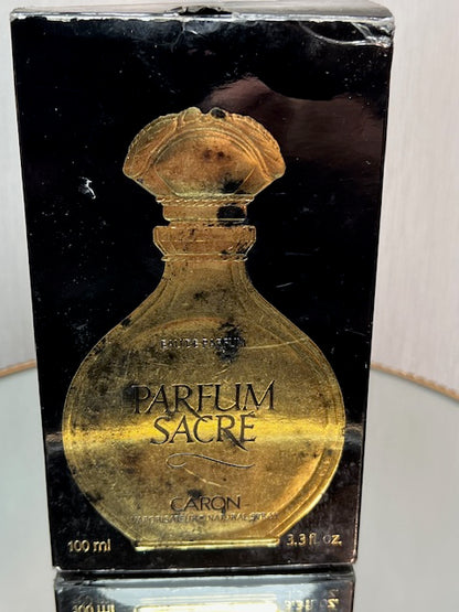 Parfum Sacre Caron edp 100 ml rare vintage 1990.
