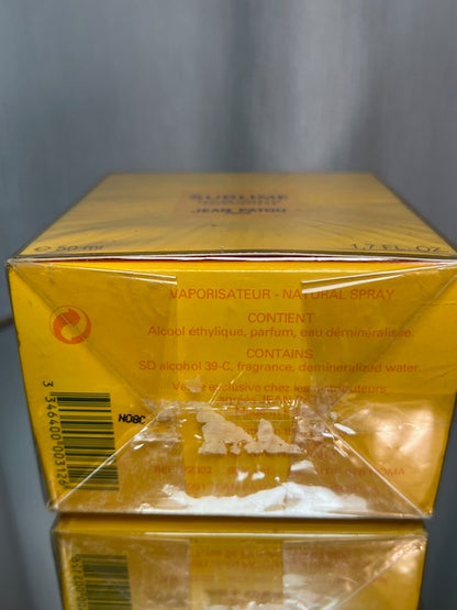 Jean Patou Sublime edt 50 ml. Vintage années 1990.