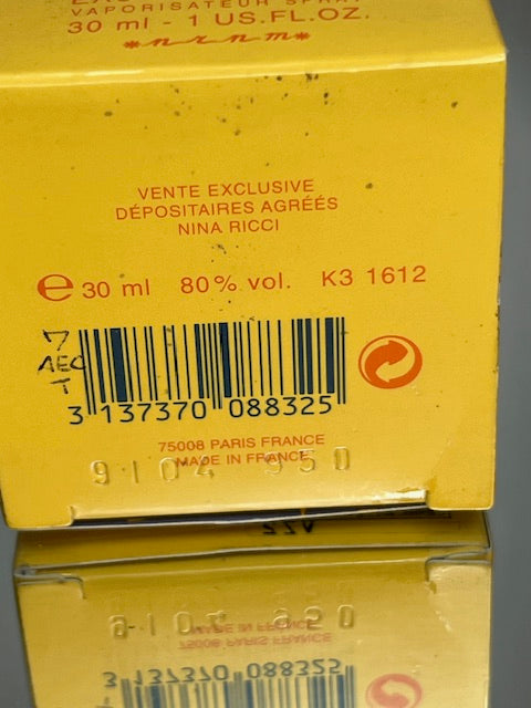 Délice d'Épices Nina Ricci edt 30 ml vintage 1999. Plein