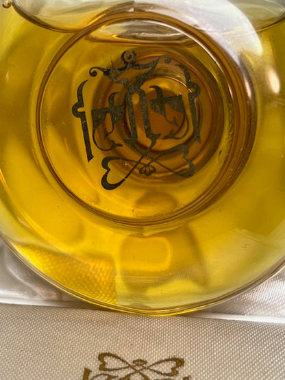 Amouage Gold edp 30 ml flacon en cristal poli à la main extrêmement rare vintage 1989