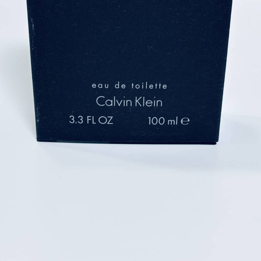CK be Calvin Klein edt 100 ml, édition originale vintage 1996, flacon plein.