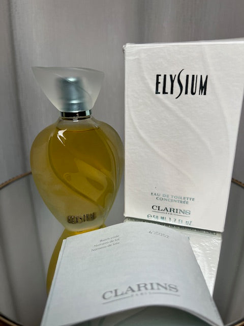 Elysium Clarins edt concentré 50 ml. Rare vintage 1993.