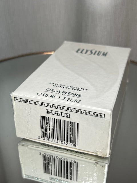Elysium Clarins edt concentré 50 ml. Rare vintage 1993.