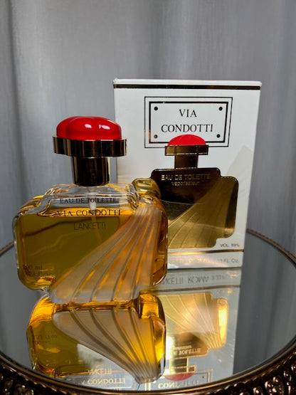 Via Condotti Pour Femme Lancetti edt 100 ml rare original 1985.