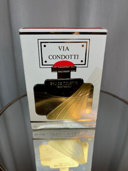 Via Condotti Pour Femme Lancetti edt 100 ml rare original 1985.