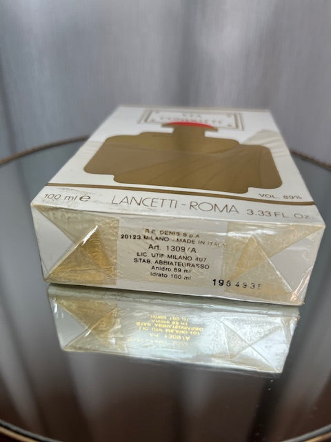 Via Condotti Pour Femme Lancetti edt 100 ml rare original 1985.