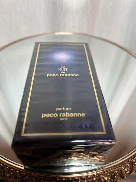 Paco Rabanne La Nuit extrait 7,5 ml. Rare vintage scellé