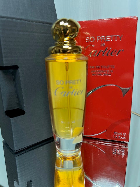 Cartier So Pretty edt 50 ml rare vintage original edition