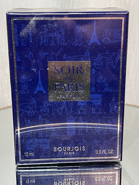Soir de Paris (Evening in Paris) Bourjois extrait 15 ml vintage 1970s. Sealed