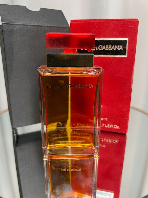 Dolce Gabbana red originale edt 50 ml. Raro vintage.