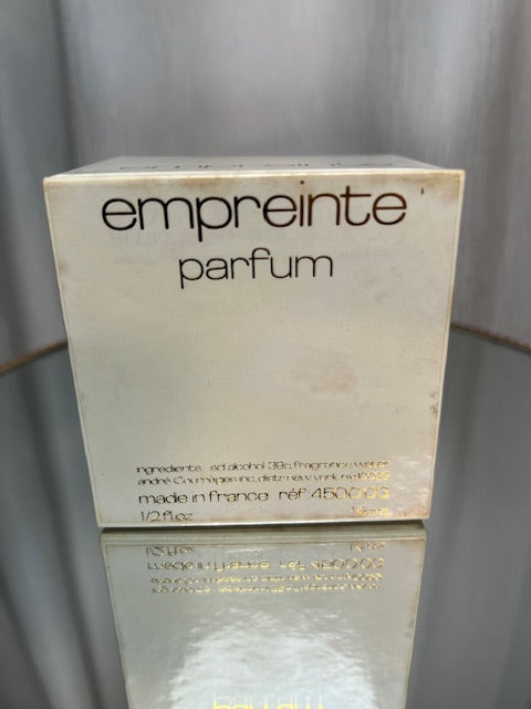 Courrèges Empreinte extrait 14 ml. Rare vintage années 80. Flacon scellé. Superbe état.