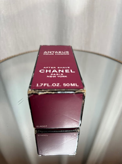 Antæus Chanel après-rasage 50 ml. Rare vintage 1984. Plein/non utilisé