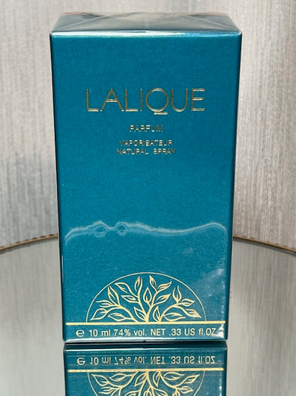 Lalique Lalique extrait 10 ml custodia oro vintage. Sigillato