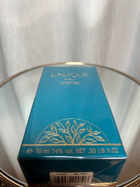 Lalique Lalique extrait 10 ml custodia oro vintage. Sigillato