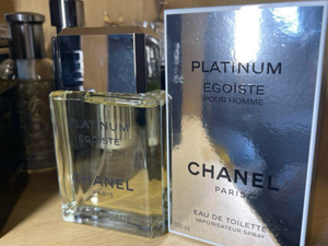 Chanel Egoiste Platinum set  edt 100 ml x 2. Vintage 2010. Sealed bottle