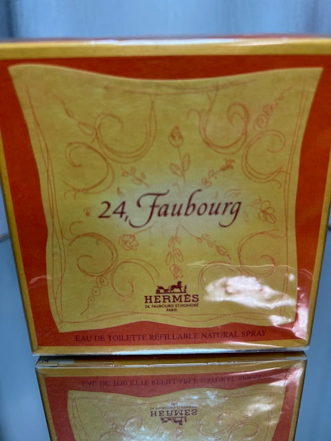 Hermes’ 24 Faubourg edt 40 ml vintage original limited edition gold case