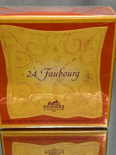 Hermes’ 24 Faubourg edt 40 ml vintage original limited edition gold case