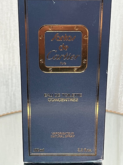 Santos de Cartier edt concentree 100 ml vintage first edition