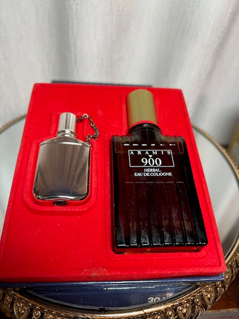 Aramis Herbal 900 cologne 50 ml perfume set. Vintage