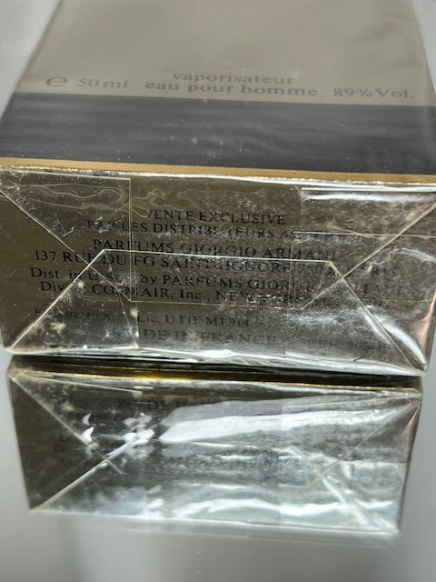 Armani Pour Homme edt 50 ml rare vintage 1984.