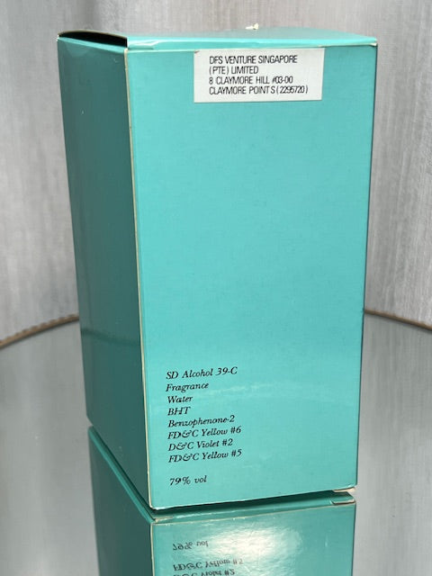 Tiffany Trueste edp 100 ml rare vintage 1990s.