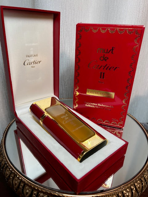 Cartier Must de Cartier II edp 50 ml vintage original edition