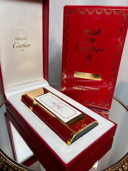 Cartier Must de Cartier II edp 50 ml vintage original edition