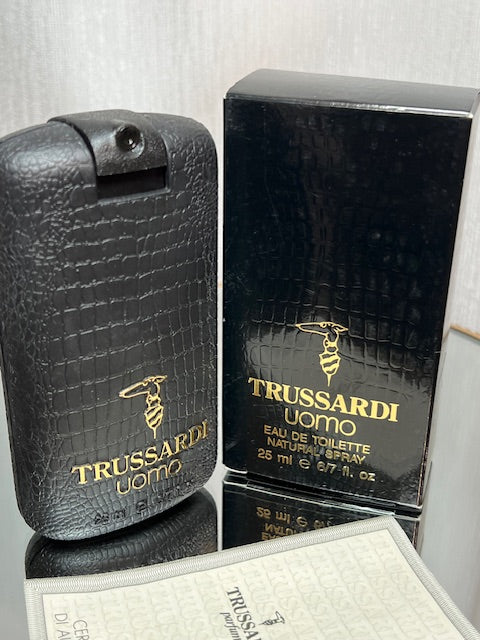 Trussardi Uomo edt 25 ml vintage 1980s.