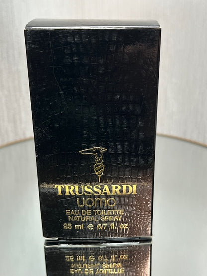 Trussardi Uomo edt 25 ml vintage années 1980.