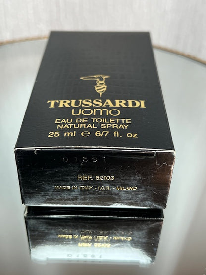 Trussardi Uomo edt 25 ml vintage années 1980.
