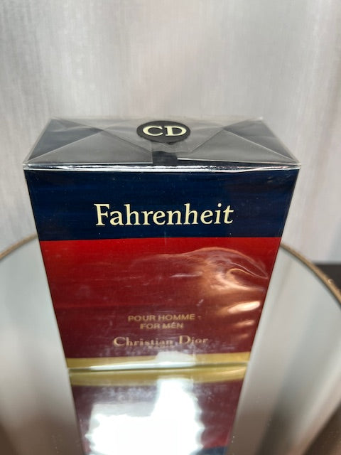 Fahrenheit Dior perfume set edt 50 ml and apres rasage 50 ml sealed. 1990 edition