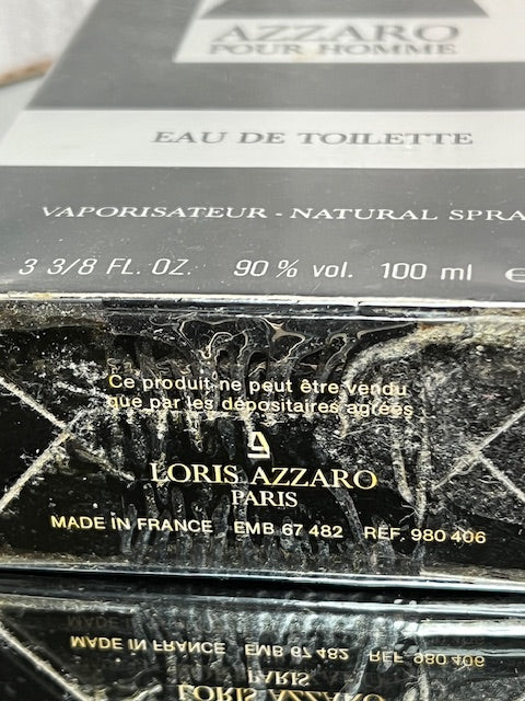 Azzaro Pour Homme edt 100 ml vintage années 70. Scellé
