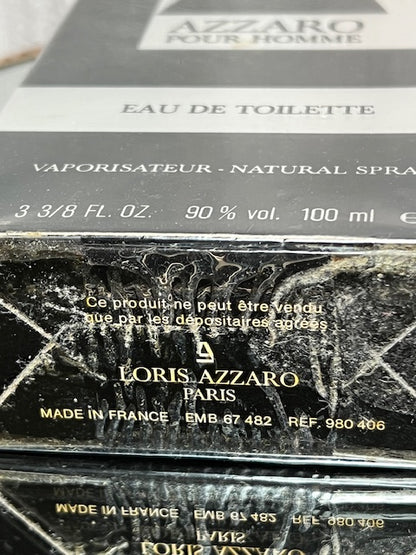 Azzaro Pour Homme edt 100 ml vintage années 70. Scellé