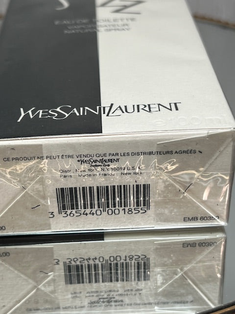 Jazz YSL edt 100 ml première édition vintage, scellé