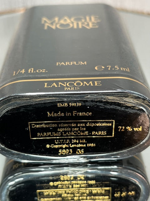 Magie Noire Lancome extrait 7,5 ml vintage années 1970. Scellé