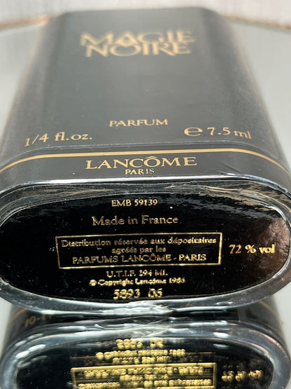Magie Noire Lancome extrait 7,5 ml vintage années 1970. Scellé