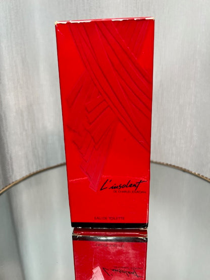 L’Insolent Charles Jourdan edt 50 ml vintage 1986. Full.