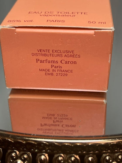 Caron Bellogia edt 50 ml vintage anni '70.