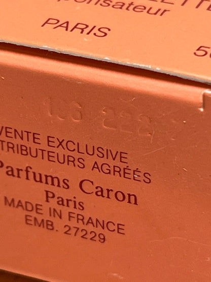 Caron Bellogia edt 50 ml vintage anni '70.