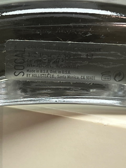Hollister SoCal colonia 50 ml vintage
